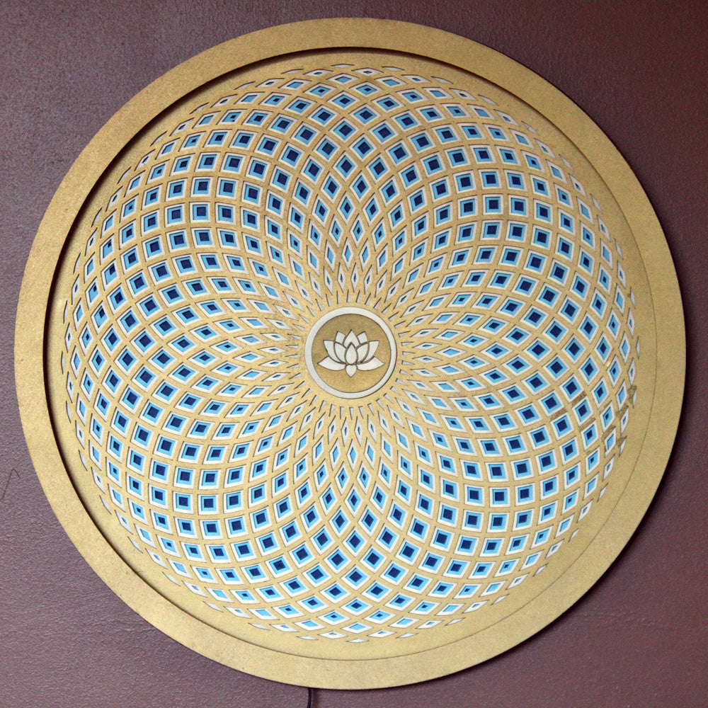Torus Yantra Layered Mandala Lightbox