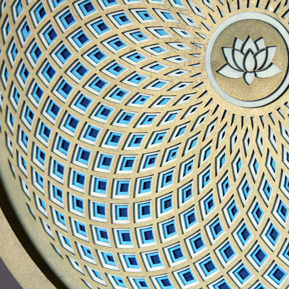 Torus Yantra Layered Mandala Lightbox