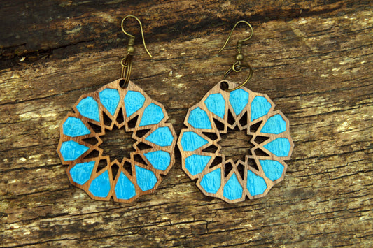 'Essaouira' Islamic Geometric Style Earrings